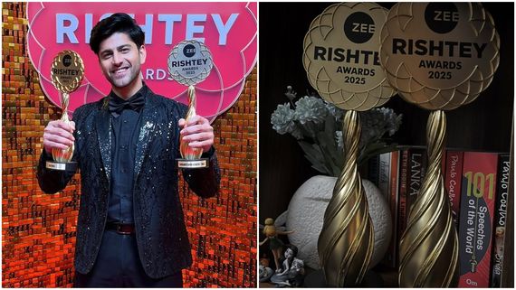 Zee Rishtey Awards 2025 Exclusive | Abhishek Sharma On His Double Win, Family’s Reaction: Vasudha Has Been…