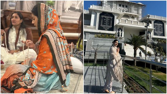 Bigg Boss 17 Star Isha Malviya Visits Vrindavan, Seeks Blessings From Lord Krishna & Feeds Cows