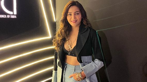 Kaveri Priyam Makes a Bold Statement in Denim Power Dressing at Fashion Event