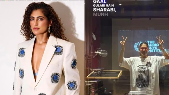 Kubbra Sait Wraps Dubbing For Son Of Sardaar 2, Shares A Glimpse From The Studio