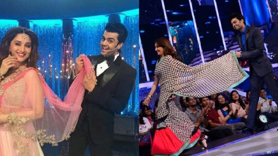 Did You Know Only Maniesh Paul Has The Right To Hold Madhuri Dixit’s Pallu? Here’s The Heartwarming Story