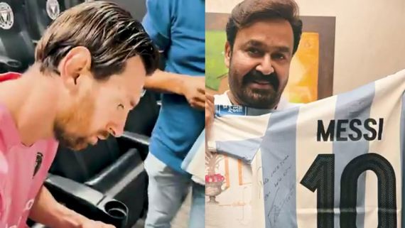 Mohanlal Receives Jersey Signed By Lionel Messi: A Memorable Gift For The Superstar From Football Legend