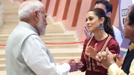 Nushrratt Bharuccha Meets PM Modi in Delhi, Gears Up for Chhorii 2 