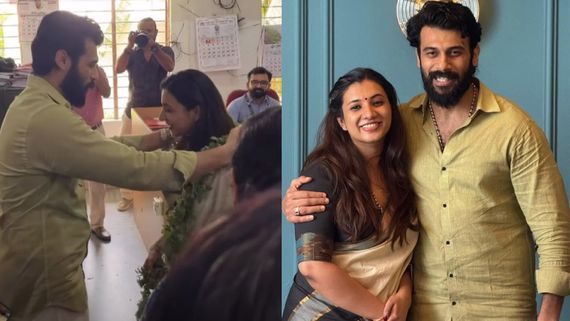 Actor Anson Paul Marries In A Low-Key Ceremony Held At Registrar's Office In Tripunithura