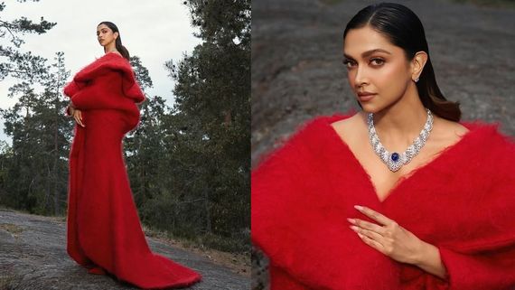 Deepika Padukone Dazzles In Stunning Red Gown In Stockholm Amid Ongoing Controversy With Sandeep Reddy Vanga