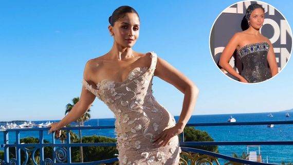 Cannes 2025: Is Alia Bhatt Pregnant? Netizens Question As Actress Dons Armani Privé's Ensemble