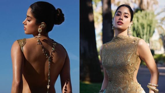 Cannes 2025: Janhvi Kapoor's Day 2 Look Revealed, 'Homebound' Star Dons In Anamika Khanna Couture, FIRST LOOK