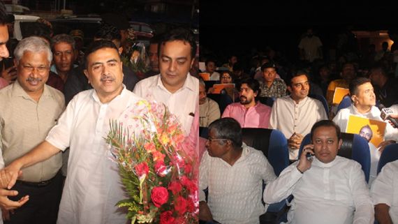 Abhishek Singh 1946 Returns Home: Suvendu Adhikari Leads Powerful Reception In Kolkata
