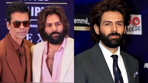 OMG! Karan Johar Praises Kartik Aaryan As They Work In Tu Meri Main Tera Main Tera Tu Meri