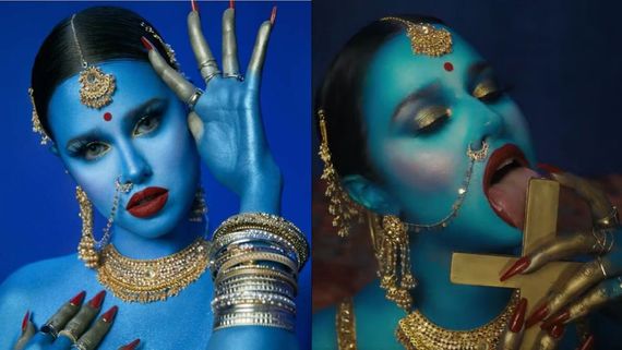Indian-Origin Rapper Tommy Genesis Sparks Controversy By Dressing As Hindu Deity, Licking Cross In Music Video