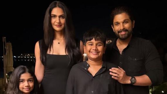 Looking Adorable Together, Allu Arjun Shares A Picture With His Family!