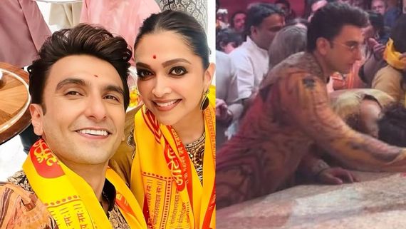 Ranveer Singh Grooves Deva Shree Ganesha During Ganesh Chaturthi Celebrations At Antilia - Watch Viral Video
