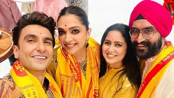 Ganesh Chaturthi 2025: Ranveer Singh Flaunts No Beard Look As Seeks Bappa's Blessings With Deepika - WATCH