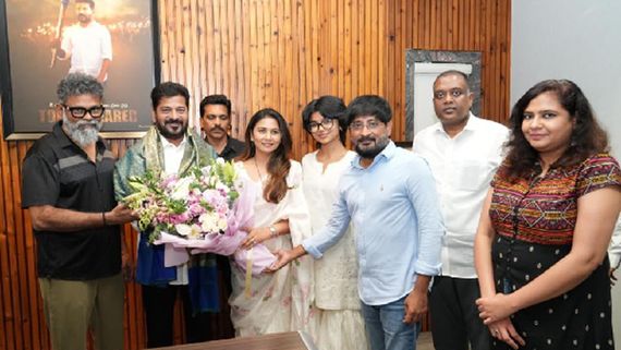 Sukumar’s Daughter, Sukriti Veni Bandreddi, Honored by Telangana CM Revanth Reddy for National Award Win!