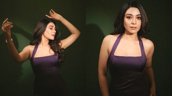Aanchal G Singgh Turns Heads in Purple, Minimalist Glam, Maximum Impact