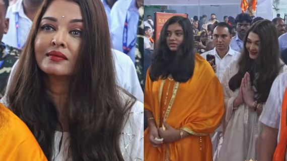 Aishwarya Rai, Aaradhya Bachchan Seek Ganpati Blessings in Mumbai, Delight Fans With Selfies - VIDEO