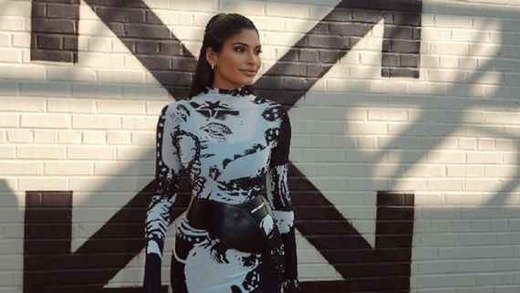 Off-White Gets The Ultimate Bling: Farhana Bodi Reigns At New York Fashion Week