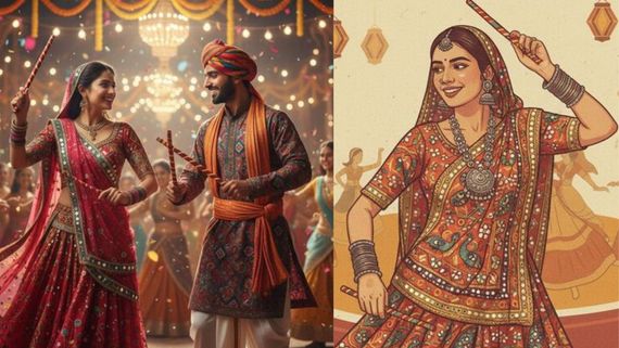 Google Gemini Nano Banana Navratri Look Prompts: From Dandiya Night To Garba, Create Festive Styles