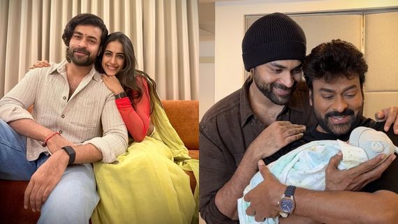 Varun Tej & Lavanya Tripathi Become Proud Parents Of Baby Boy; Chiranjeevi Shares First Pic Of Newborn Prince