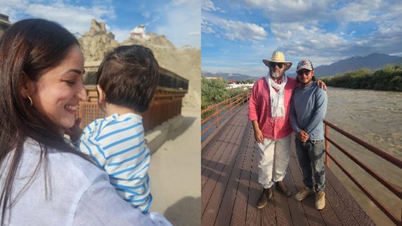 Yami Gautam Shares A Glimpse Of Her Cutest Companion ‘Vedavid’ And Family From Her Leh Travel Diary