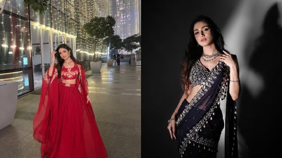 Actress Donal Bisht Spreads Festive Glamour With Her Stunning Diwali Looks!