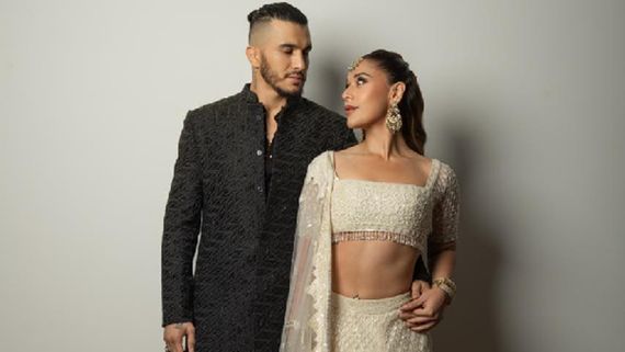 Krishna Shroff And Her Partner Abdul Azim Badakhshi Deliver Festive Fashion In Stunning Traditional Ensembles 