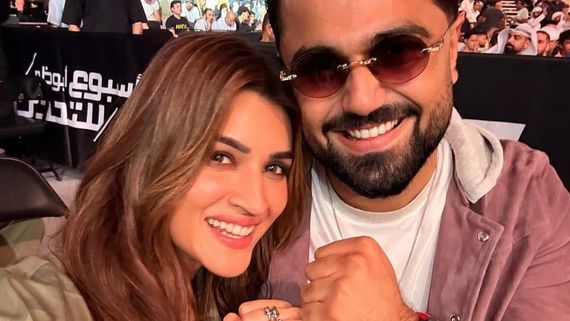 Kriti Sanon Turns Heads At UFC 321 With Boyfriend Kabir Bahia In Abu Dhabi, Meets Varun Dhawan – PICS