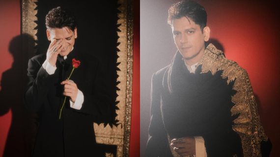 Vijay Varma Brings His Character Look From Gustaakh Ishq To Life With A High-Fashion And Festive Twist