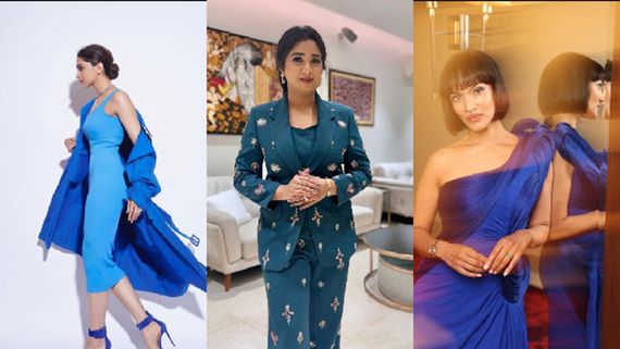 Deepika Padukone, Anoushka Shankar to Shreya Ghoshal: Renowned Female Artists Who Stunned in Blue Ensembles 