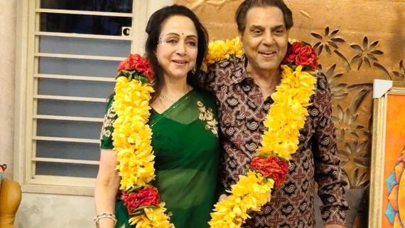 Hema Malini Gets Emotional As She Shares Unseen Pics With Dharmendra Three Days Post His Demise