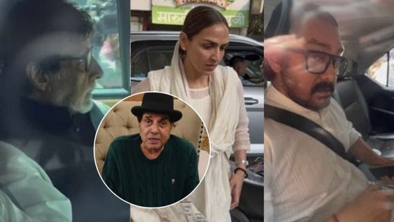 Dharmendra Death & Funeral Updates: Bachchans, Aamir & Other Bolly Celebs Arrive For He-Man's Final Journey