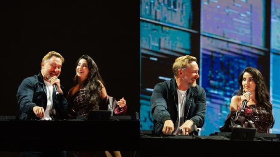 David Guetta And Nora Fatehi Tease Upcoming Global Single  ‘Fire Starter’ Featuring Ciara At Mumbai Concert