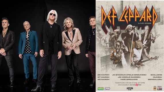 BookMyShow Live Brings The Legendary Rock Band, Def Leppard, For A 3-city India Tour