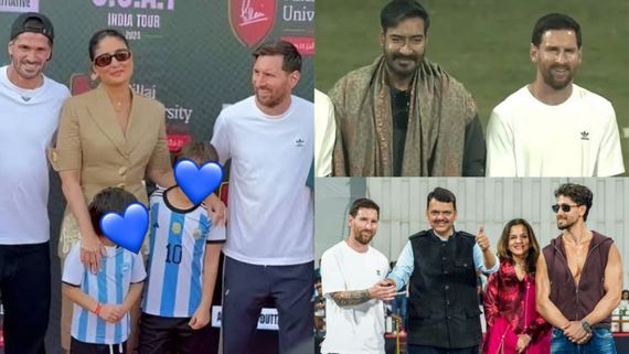 Lionel Messi GOAT India Tour Day 2 (Mumbai): Kareena Kapoor, Ajay Devgn & Others Meet Messi 