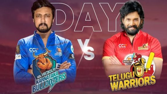 CCL 2026 LIVE Score: Karnataka Bulldozers Vs Telugu Warriors- Which Team Entered Semi-Final?