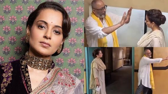BJP MP Kangana Ranaut Starts Filming Bharat Bhhagya Viddhaata, Calls It ‘Nice To Be Back On Set’ 