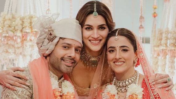 Kriti Sanon Pens An Emotional Note For Newlywed Nupur Sanon Post Her Bidai; Shares Unseen Wedding Pics