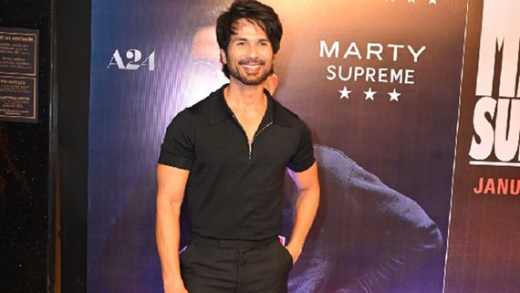 Marty Supreme Screening | Shahid Kapoor Graces A Starry Night At The Mumbai Ahead Of Its India Release