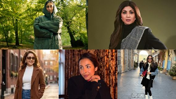 From Madhuri Dixit Nene & Isha Koppikar To Malaika Arora: Bollywood's Most Stylish Winter Looks Right Now