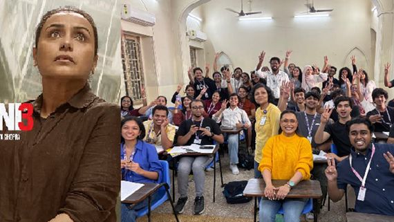 Rani Mukerji Revisits Her Hichki Classroom At St Xavier's College During Mardaani 3 Promotions