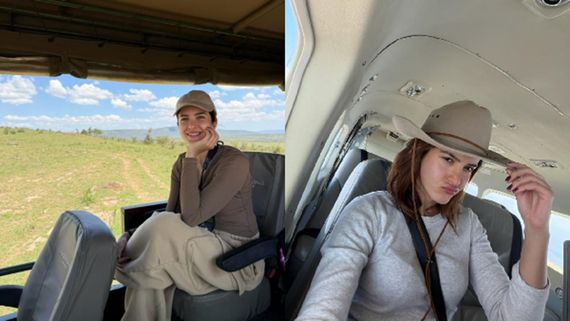 Shanaya Kapoor Kicks Off The New Year With An Animal Safari In Maasai Mara