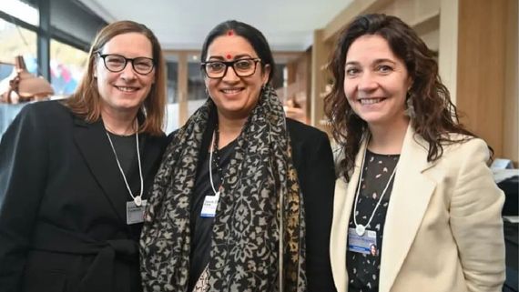 Smriti Irani Starts The Year With A Big Win As She Takes Her Alliance’s Agenda To Davos 2026 For Third Time