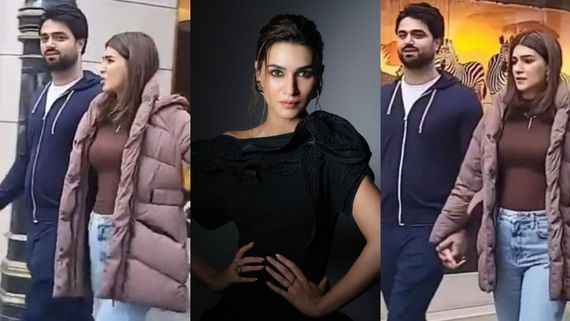 Kriti Sanon Stuns Fans Walking Hand-In-Hand With Boyfriend Kabir Bahia In London, Viral Video Trends