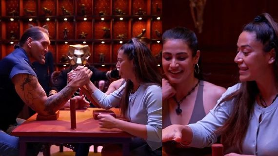 'The 50': Krishna Shroff Teams With Arushi Chawla To Overpower Wrestling Legend The Great Khali In Challenge 