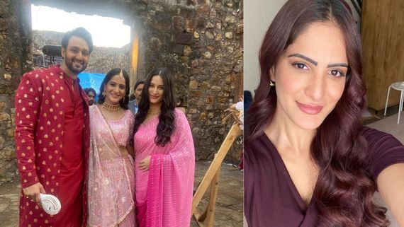 Sangmarmar- Ayushi Doegar On Working With TV's Iconic Krishna Aka Saurabh Jain: I Grew Up Watching Him On TV