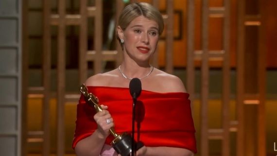 Oscars 2026: Jessie Buckley Wins The Best Actress Oscar For Her Tear-Jerking Performance In Hamnet