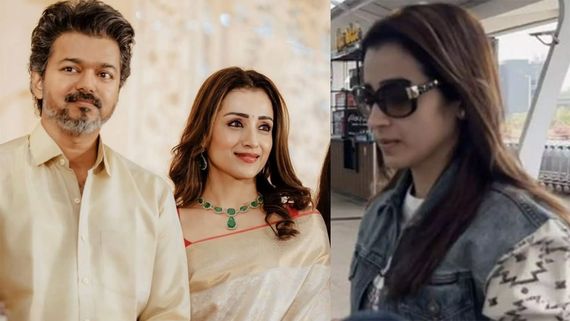Trisha Krishnan Declines To Answer Questions About Vijay; Airport Video Goes Viral