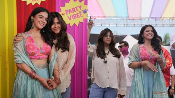Wamiqa Gabbi & Ektaa Kapoor Turn Holi Into A Bhooth Bangla Party Ahead Of Film’s Release