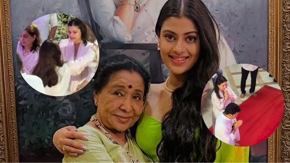 Asha Bhosle Funeral: Granddaughter Zanai Is Inconsolable As Sachin Tendulkar's Wife Anjali Comforts Her- VIDEO