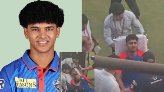 Sahil Parakh Health Update: Delhi Capitals Player Suffers Facial Injury. Is 18-Year-Old Fine?